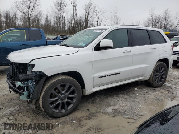 2019 Jeep Grand Cherokee Overland with VIN 1C4RJFCT0KC539751, listed as a Copart auction lot 46580295 with 48,768 mi miles and Salvage Title. Bid and sale history available at carsss.com. Image 1.