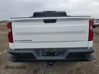 2021 Chevrolet Silverado 1500 Work Truck with VIN 3GCUYAEF8MG353665, listed as a Copart auction lot 45312625 with 17,752 mi miles and Non Repairable. Bid and sale history available at DreamBid. Image 6.