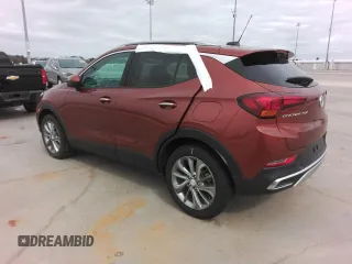 2021 Buick Encore GX Essence with VIN KL4MMFSL3MB076378, listed as a Copart auction lot 58874155 with Not provided miles and Salvage title. Bid and sale history available at DreamBid. Image 2.
