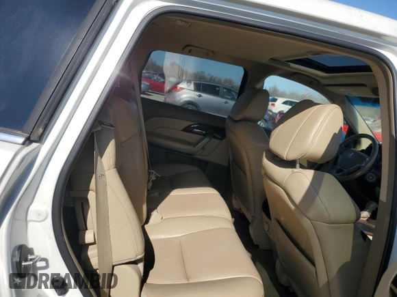 2011 Acura MDX Tech Pkg with VIN 2HNYD2H60BH536869, listed as a Copart auction lot 51681335 with Not Provided miles and Salvage Title. Bid and sale history available at carsss.com. Image 10.