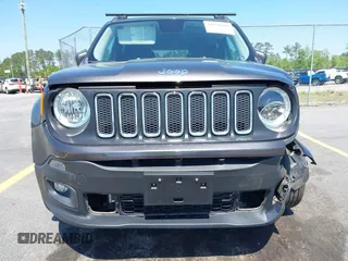 2017 Jeep Renegade Latitude with VIN ZACCJBBB1HPG02268, listed as a IAAI auction lot 41971890 with 69,806 mi miles. Bid and sale history available at carsss.com. Image 6.