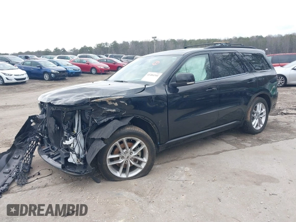 2023 Dodge Durango GT Plus with VIN 1C4RDHDG7PC576792, listed as a IAAI auction lot 41484341 with 48,290 mi miles and . Bid and sale history available at DreamBid. Image 17.