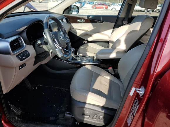 2019 Kia Sorento EX with VIN 5XYPHDA57KG458060, listed as a Copart auction lot 45328265 with 97,676 mi miles and Salvage Title. Bid and sale history available at DreamBid. Image 7.