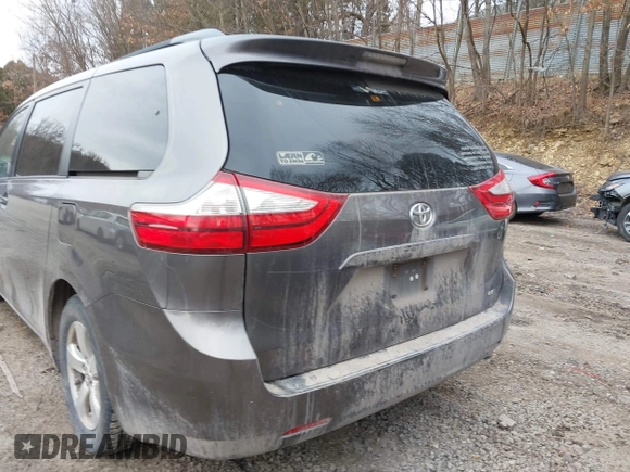 2015 Toyota Sienna LE AAS with VIN 5TDKK3DC6FS528608, listed as a IAAI auction lot 41492955 with 137,853 mi miles and . Bid and sale history available at DreamBid. Image 12.