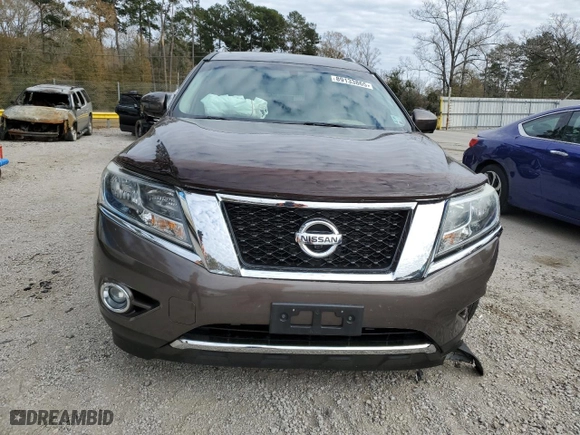 2016 Nissan Pathfinder S with VIN 5N1AR2MN3GC651039, listed as a Copart auction lot 89133865 with 64,475 mi miles and Salvage Title. Bid and sale history available at carsss.com. Image 5.