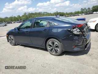 2016 Honda Civic EX-L with VIN 19XFC1F78GE044325, listed as a Copart auction lot 57814905 with 142,040 mi miles and Salvage title. Bid and sale history available at DreamBid. Image 2.