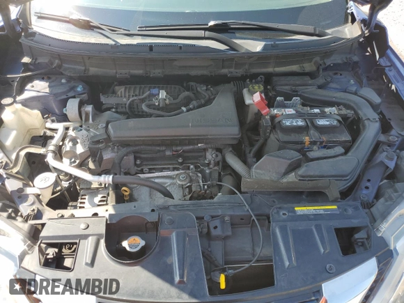 2017 Nissan Rogue SV with VIN JN8AT2MT8HW144047, listed as a Copart auction lot 62475305 with 133,167 mi miles and Salvage title. Bid and sale history available at DreamBid. Image 12.