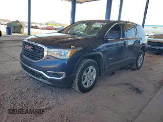 2018 GMC Acadia SLE z VIN 1GKKNRLA2JZ244012, wystawiony jako Copart lot #52975175 z przebiegiem 81 501 mil mil oraz Szkoda całkowita • Salvage title. Historia ofert i sprzedaży dostępna na DreamBid. Obrazek 1.