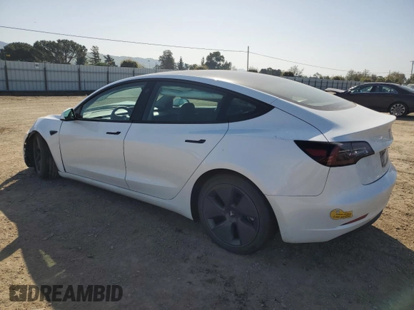 2023 Tesla Model 3 with VIN 5YJ3E1EA6PF423070, listed as a Copart auction lot 52029985 with 19,541 mi miles and Salvage Title. Bid and sale history available at DreamBid. Image 2.