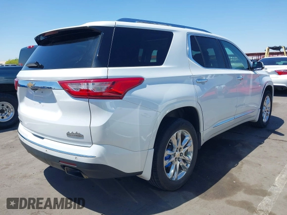 2018 Chevrolet Traverse High Country with VIN 1GNEVKKW1JJ146141, listed as a IAAI auction lot 42047230 with 93,199 mi miles. Bid and sale history available at carsss.com. Image 4.