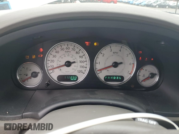 2005 Chrysler Town & Country Limited with VIN 2C8GP64L85R187212, listed as a Copart auction lot 53279095 with 112,233 mi miles and Salvage Title. Bid and sale history available at carsss.com. Image 9.