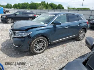 2016 Lincoln MKX Reserve with VIN 2LMTJ8LR3GBL59404, listed as a Copart auction lot 58152645 with 101,774 mi miles and Salvage title. Bid and sale history available at DreamBid. Image 1.