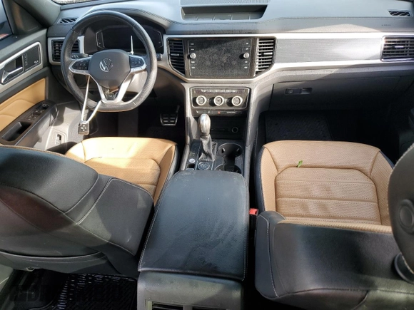 2021 Volkswagen Atlas SEL Premium R-Line with VIN 1V2FE2CA0MC210645, listed as a Copart auction lot 73636864 with Not provided miles and Salvage title. Bid and sale history available at DreamBid. Image 8.