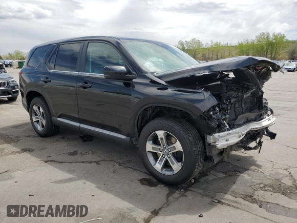 2023 Honda Pilot EX-L z VIN 5FNYG1H47PB033195, wystawiony jako Copart lot #55359975 z przebiegiem Nie podano mil oraz Szkoda całkowita • Salvage title. Historia ofert i sprzedaży dostępna na DreamBid. Obrazek 4.
