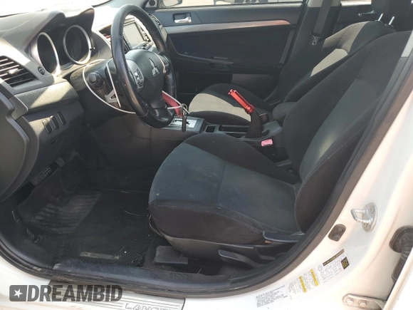2009 Mitsubishi Lancer GTS with VIN JA3AU86W09U016643, listed as a Copart auction lot 68945154 with 150,948 mi miles and Salvage Title. Bid and sale history available at carsss.com. Image 7.