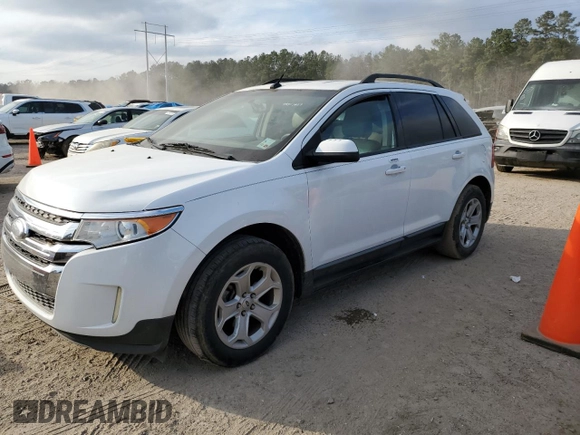 2014 Ford Edge SEL with VIN 2FMDK3J99EBB52032, listed as a Copart auction lot 44803825 with 167,984 mi miles and Salvage Title. Bid and sale history available at carsss.com. Image 1.
