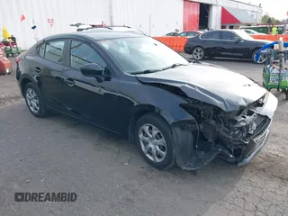 2015 Mazda 3 i Sport with VIN JM1BM1U79F1221335, listed as a IAAI auction lot 41968000 with 87,622 mi miles and . Bid and sale history available at DreamBid. Image 1.