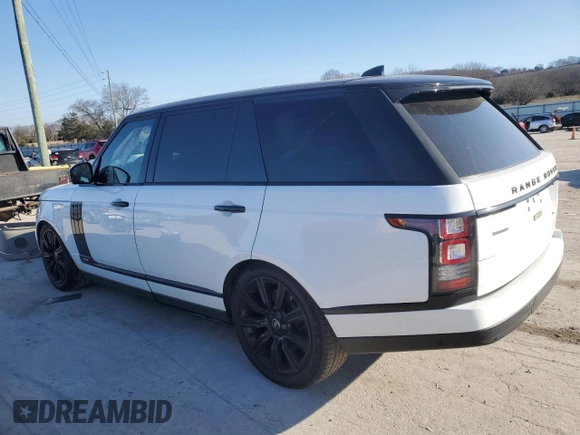 2017 Land Rover Range Rover with VIN SALGS5FE8HA337216, listed as a Copart auction lot 85522694 with 145,269 mi miles and Salvage title. Bid and sale history available at DreamBid. Image 2.