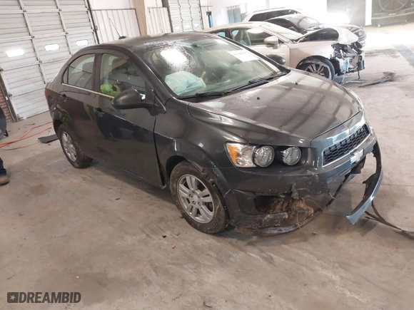 2016 Chevrolet Sonic LT with VIN 1G1JC5SG5G4115465, listed as a IAAI auction lot 41342582 with 78,534 mi miles. Bid and sale history available at carsss.com. Image 1.