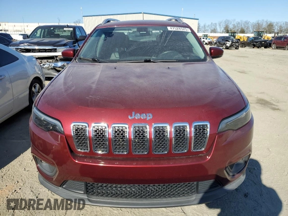 2019 Jeep Cherokee Latitude Plus with VIN 1C4PJLLB5KD479411, listed as a Copart auction lot 47528525 with 76,478 mi miles and Salvage Title. Bid and sale history available at DreamBid. Image 5.