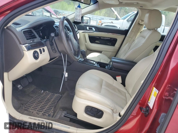 2013 Lincoln MKS EcoBoost with VIN 1LNHL9FT1DG609011, listed as a Copart auction lot 55793575 with Not provided miles and Salvage title. Bid and sale history available at DreamBid. Image 7.
