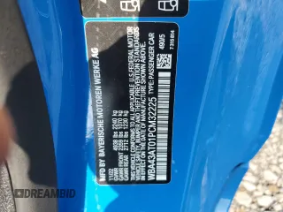 2023 BMW 4 Series 430i xDrive with VIN WBA43AT01PCM32225, listed as a Copart auction lot 60509935 with 25,769 mi miles and Salvage title. Bid and sale history available at DreamBid. Image 13.