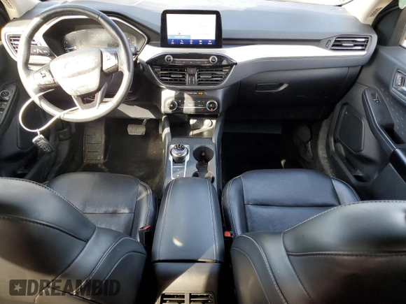2020 Ford Escape SEL with VIN 1FMCU0H67LUA83171, listed as a Copart auction lot 48635705 with 58,413 mi miles and Salvage Title. Bid and sale history available at carsss.com. Image 8.