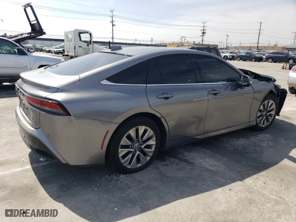 2023 Toyota Mirai XLE with VIN JTDAAAAA0PA007663, listed as a Copart auction lot 48335094 with 33,317 mi miles. Bid and sale history available at carsss.com. Image 3.