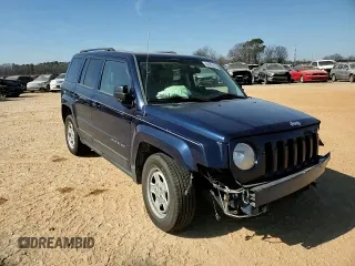 2013 Jeep Patriot Latitude with VIN 1C4NJPFB8DD192657, listed as a Copart auction lot 46593715 with 153,999 mi miles and Salvage Title. Bid and sale history available at carsss.com. Image 12.