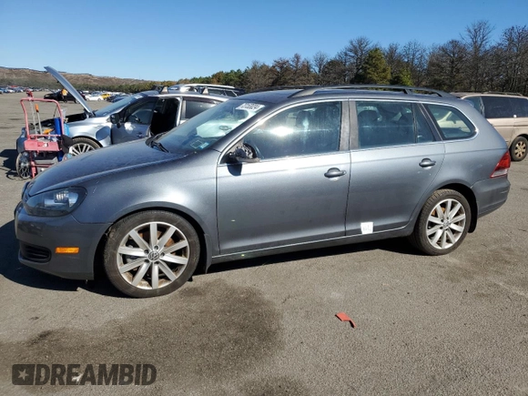 2013 Volkswagen Jetta SportWagen TDI w/Sunroof & Nav with VIN 3VWPL7AJ8DM689100, listed as a Copart auction lot 73153024 with 86,700 mi miles and Salvage Title. Bid and sale history available at carsss.com. Image 1.