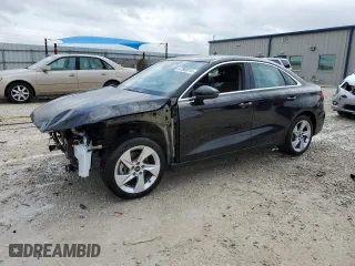 2024 Audi A3 Premium Plus with VIN WAUBUDGY0RA008488, listed as a Copart auction lot 47888515 with 5,431 mi miles and Salvage Title. Bid and sale history available at carsss.com. Image 1.