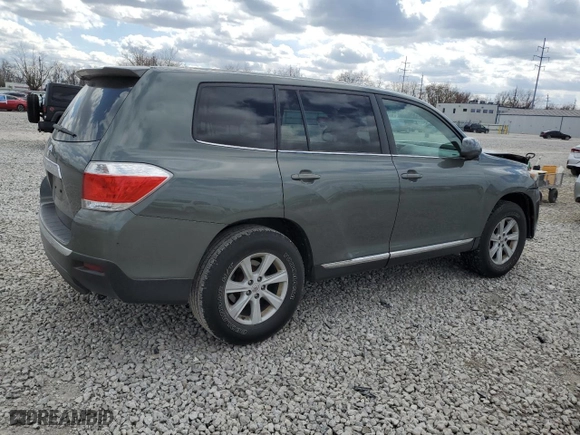 2013 Toyota Highlander with VIN 5TDZA3EH5DS036449, listed as a Copart auction lot 50821735 with 152,310 mi miles and Salvage Title. Bid and sale history available at carsss.com. Image 3.