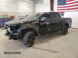 2022 Ford Ranger XL with VIN 1FTER4FH4NLD09279, listed as a Copart auction lot 57230795 with 49,798 mi miles and Salvage title. Bid and sale history available at DreamBid. Image 1.