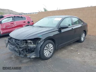 2019 Volkswagen Jetta S with VIN 3VWCB7BU9KM183136, listed as a IAAI auction lot 41777684 with 101,448 mi miles. Bid and sale history available at carsss.com. Image 18.