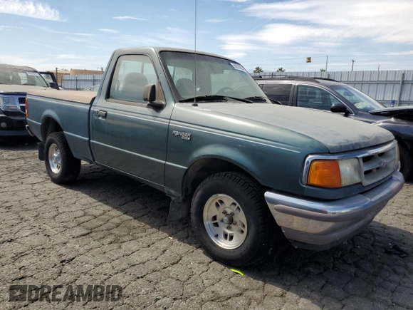 1997 Ford Ranger Splash with VIN 1FTCR10XXVTA68379, listed as a Copart auction lot 66039394 with 175,817 mi miles and Salvage Title. Bid and sale history available at carsss.com. Image 4.
