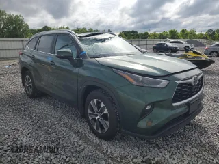 2023 Toyota Highlander L with VIN 5TDKDRBHXPS500758, listed as a Copart auction lot 58609615 with 45,653 mi miles and Salvage title. Bid and sale history available at DreamBid. Image 4.