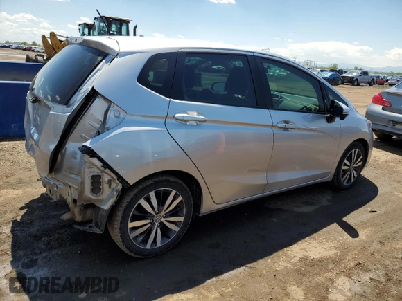 2016 Honda Fit EX-L with VIN 3HGGK5H87GM705550, listed as a Copart auction lot 56418485 with 73,587 mi miles and Salvage title. Bid and sale history available at DreamBid. Image 3.