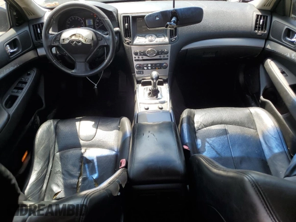 2012 Infiniti G25 Journey with VIN JN1DV6AP5CM701117, listed as a Copart auction lot 60403355 with 168,573 mi miles and Salvage title. Bid and sale history available at DreamBid. Image 8.