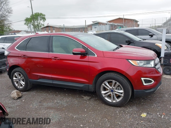 2016 Ford Edge SEL with VIN 2FMPK3J81GBC40046, listed as a IAAI auction lot 41945643 with 71,109 mi miles. Bid and sale history available at carsss.com. Image 14.