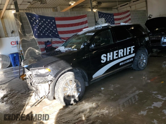 2018 Dodge Durango Special Service z VIN 1C4SDJFTXJC187820, wystawiony jako Copart lot #82829194 z przebiegiem 155 727 mil mil oraz Szkoda całkowita • Salvage title. Historia ofert i sprzedaży dostępna na DreamBid. Obrazek 1.