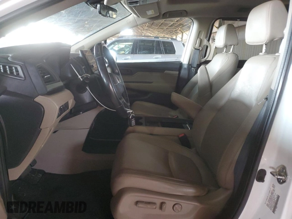 2020 Honda Odyssey EX-L с VIN 5FNRL6H70LB066458, выставлен на аукционе Copart как лот 75757274 с пробегом 61 510 миль миль и Чистый • Clean title. История ставок и продаж доступна на DreamBid. Изображение 7.