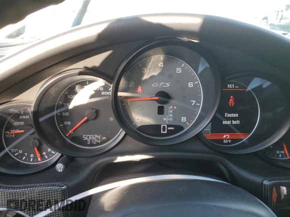 2013 Porsche Panamera GTS с VIN WP0AF2A70DL075053, выставлен на аукционе Copart как лот 50380195 с пробегом 50 824 миль миль и Списание • Salvage title. История ставок и продаж доступна на DreamBid. Изображение 9.