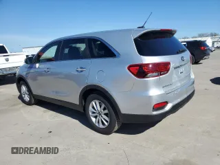 2019 Kia Sorento LX with VIN 5XYPG4A5XKG495865, listed as a Copart auction lot 47184585 with 98,044 mi miles and Clean Title. Bid and sale history available at carsss.com. Image 2.