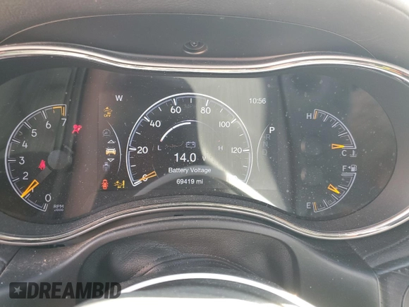 2018 Jeep Grand Cherokee High Altitude z VIN 1C4RJECG4JC460613, wystawiony jako Copart lot #46046615 z przebiegiem 69 419 mil mil oraz Szkoda całkowita • Salvage title. Historia ofert i sprzedaży dostępna na DreamBid. Obrazek 9.
