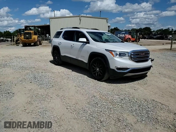 2018 GMC Acadia SLT with VIN 1GKKNMLS8JZ207851, listed as a Copart auction lot 59108775 with 162,449 mi miles and Salvage title. Bid and sale history available at DreamBid. Image 14.