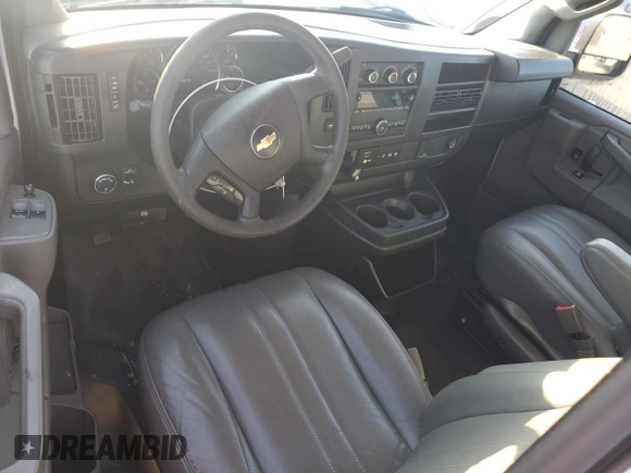 2019 Chevrolet Express Cargo Van with VIN 1GCWGAFGXK1203748, listed as a Copart auction lot 84944724 with 153,908 mi miles and Non Repairable. Bid and sale history available at carsss.com. Image 8.