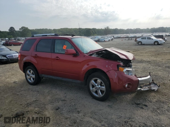 2012 Ford Escape Limited with VIN 1FMCU9E71CKB54667, listed as a Copart auction lot 60550785 with 155,679 mi miles and Salvage title. Bid and sale history available at DreamBid. Image 4.