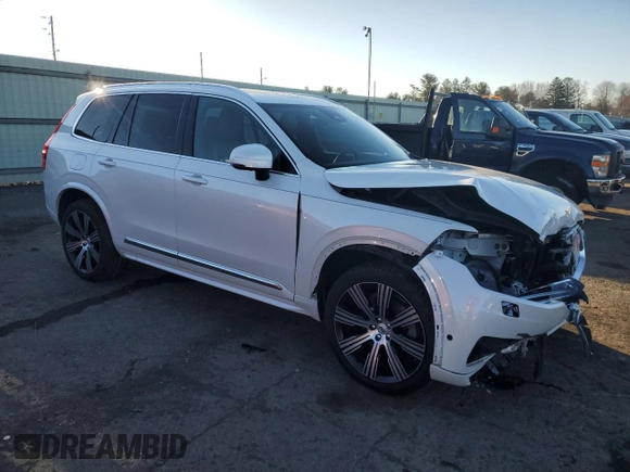 2023 Volvo XC90 Ultimate with VIN YV4062PA3P1936429, listed as a Copart auction lot 49324965 with 21,116 mi miles and Salvage Title. Bid and sale history available at carsss.com. Image 4.