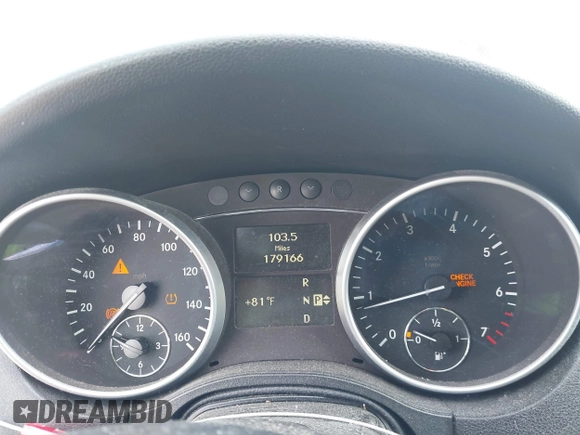 2011 Mercedes-Benz M 350 с VIN 4JGBB5GB8BA746180, выставлен на аукционе IAAI как лот 42346659 с пробегом 179 166 миль миль и . История ставок и продаж доступна на DreamBid. Изображение 7.