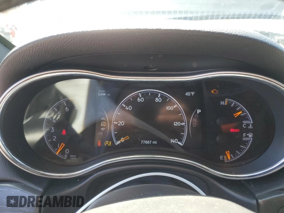 2018 Jeep Grand Cherokee Limited with VIN 1C4RJFBG0JC190853, listed as a Copart auction lot 52005225 with 77,667 mi miles and Salvage Title. Bid and sale history available at carsss.com. Image 9.